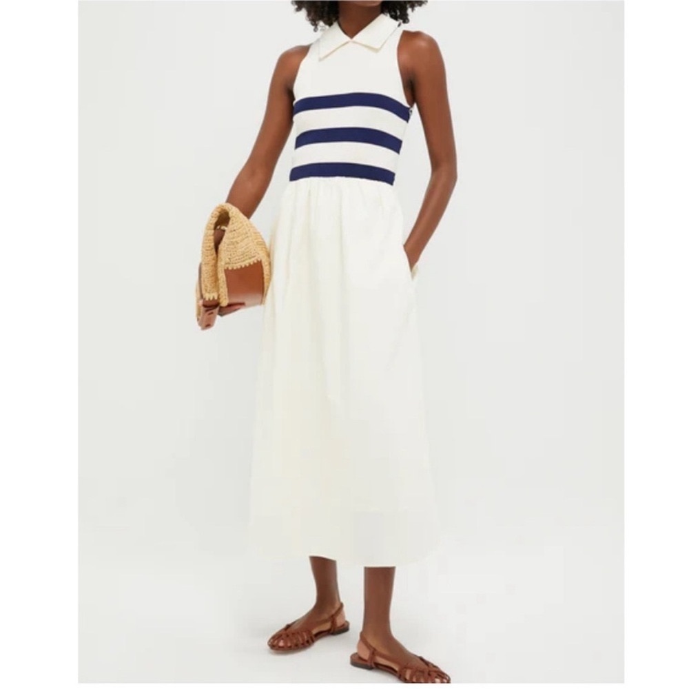 NWOT Tuckernuck Ivory Stripe Marina Dress